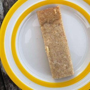 lemon white chocolate shortbread