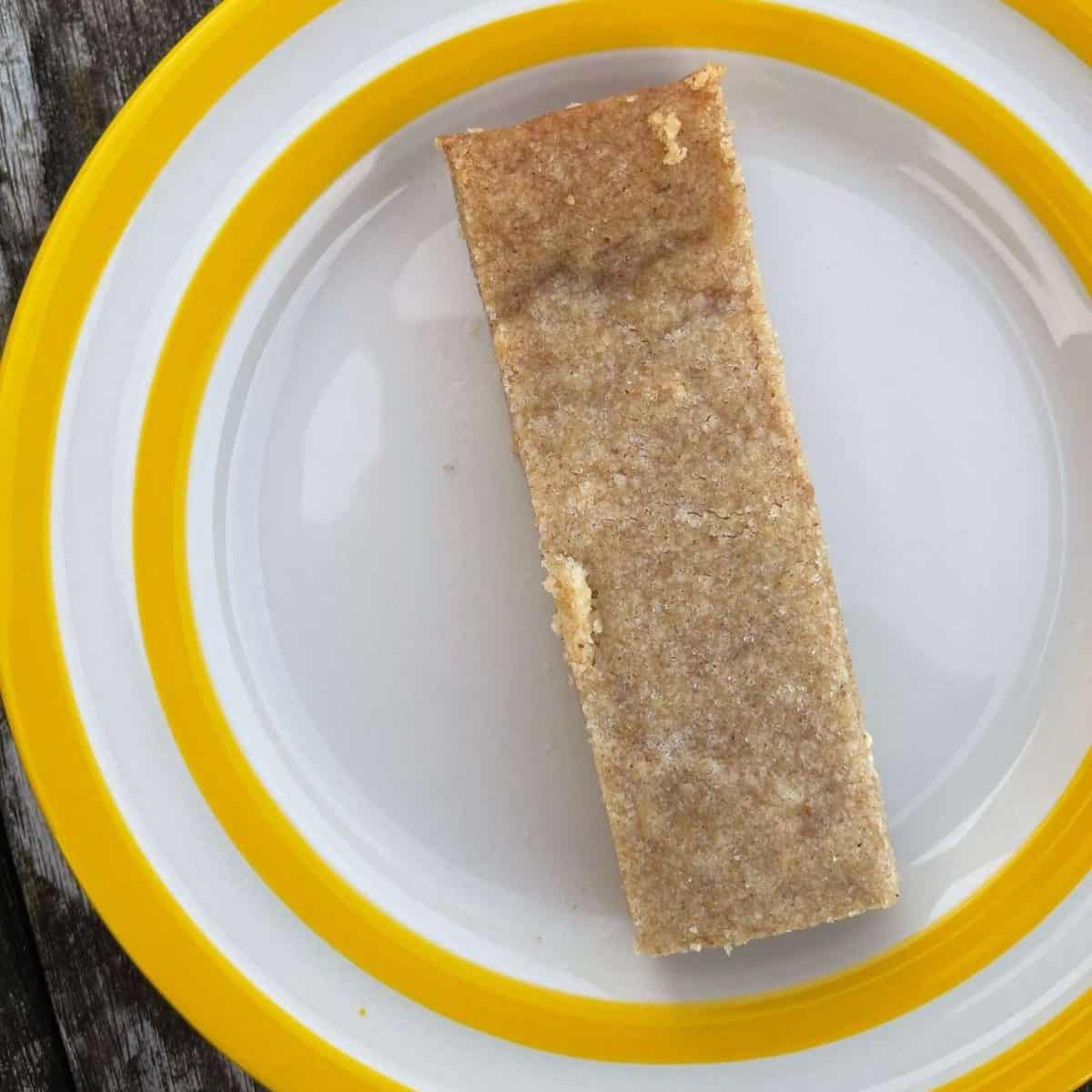 lemon white chocolate shortbread