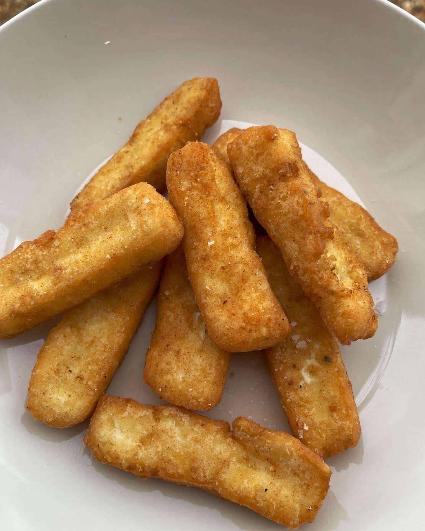 halloumi fries