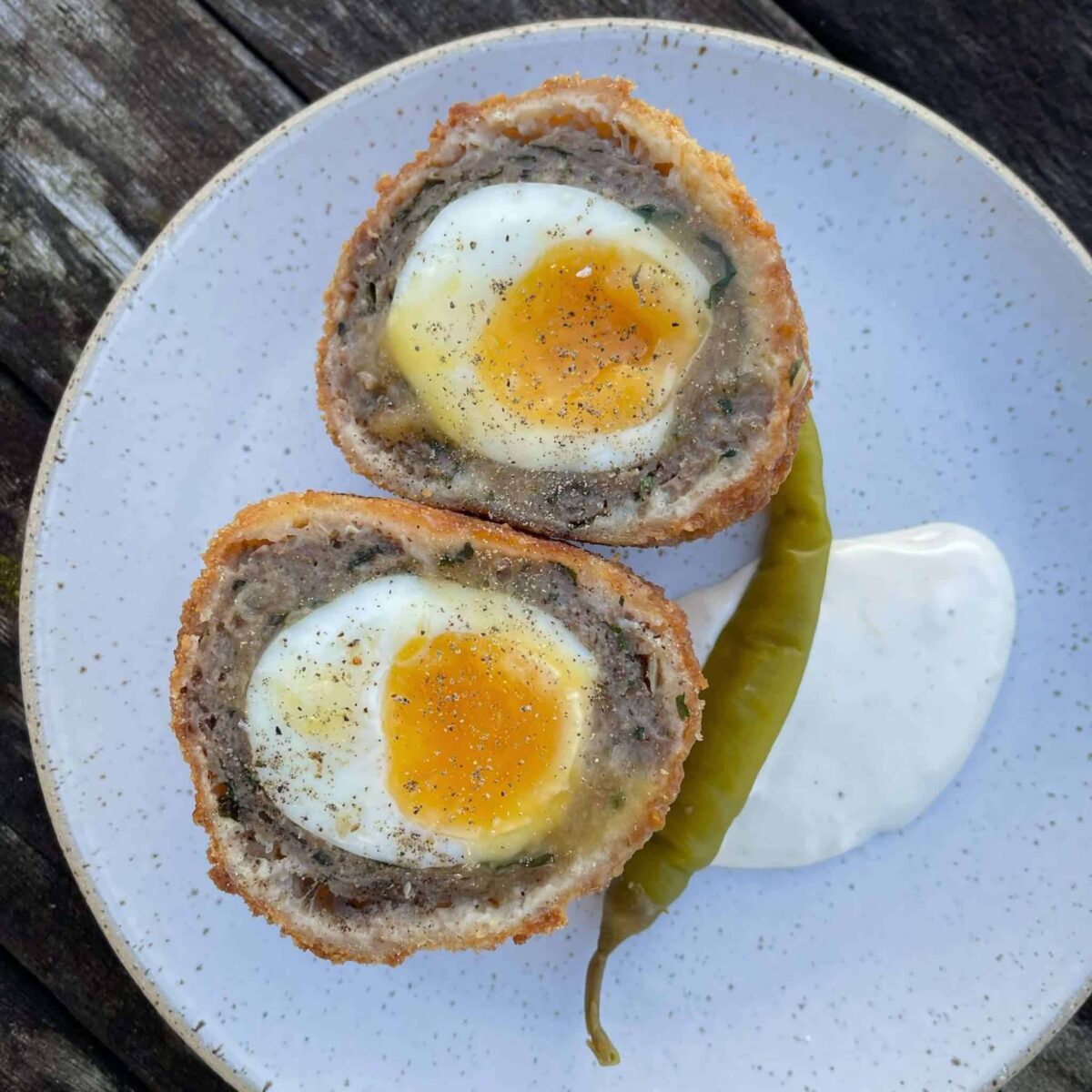 lamb kofta scotch egg