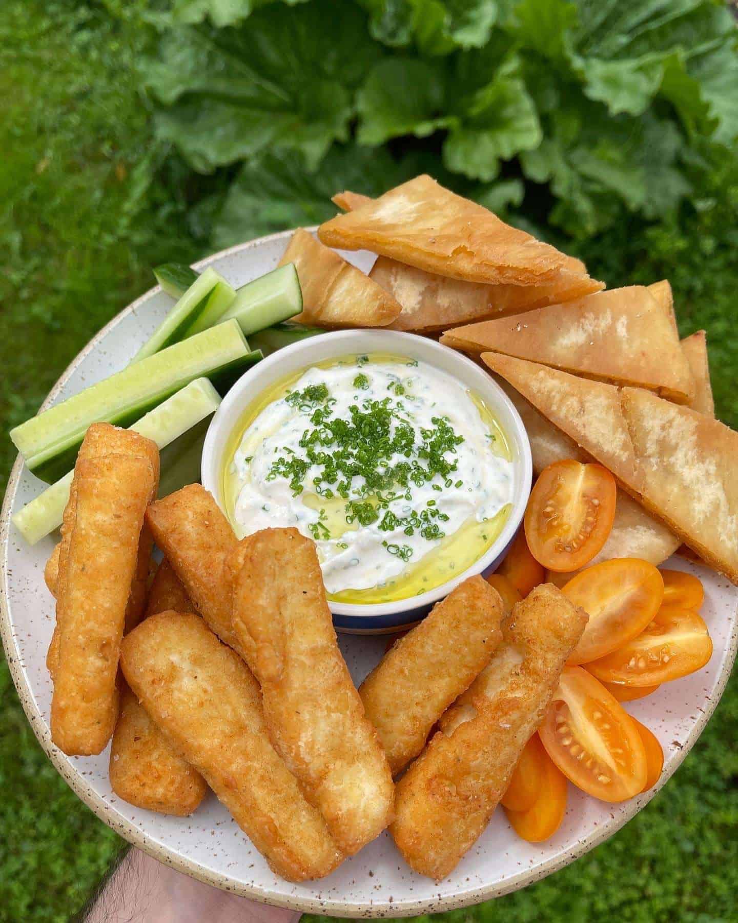 veggie sharing platter