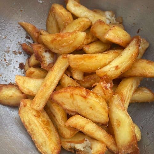 Triple Cooked Chips Salt. Butter. Smoke.