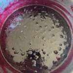 apple blackberry jam cooking