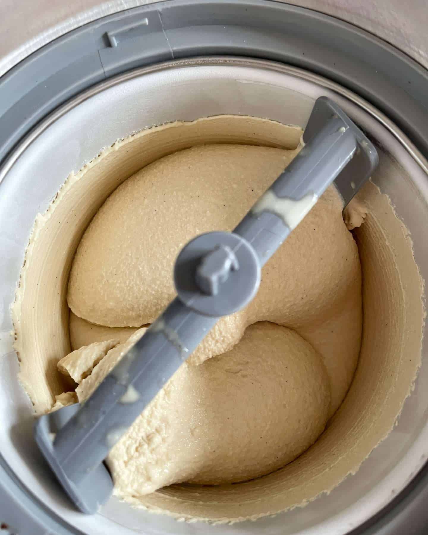 churned halva ice cream