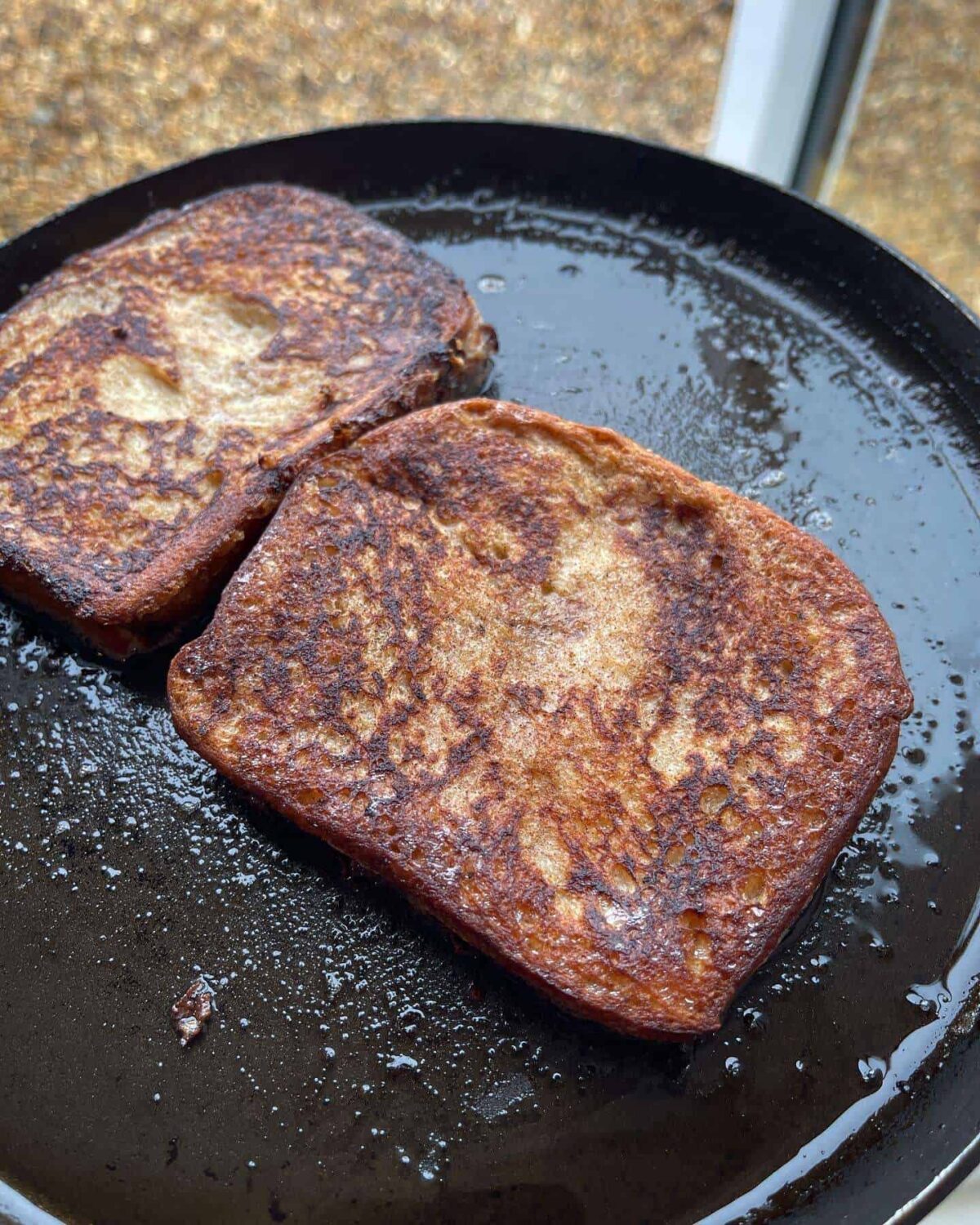pan fried cinnamon French toast
