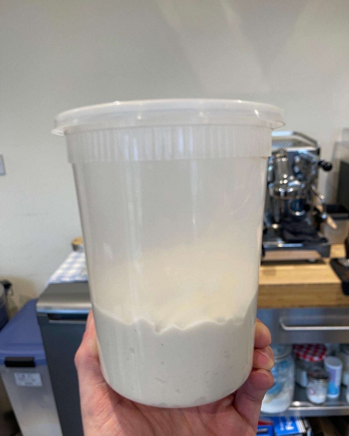 poolish when first mixed