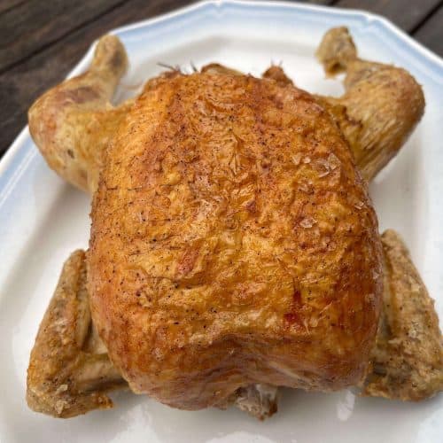 The Best Aga Roast Chicken Salt. Butter. Smoke.