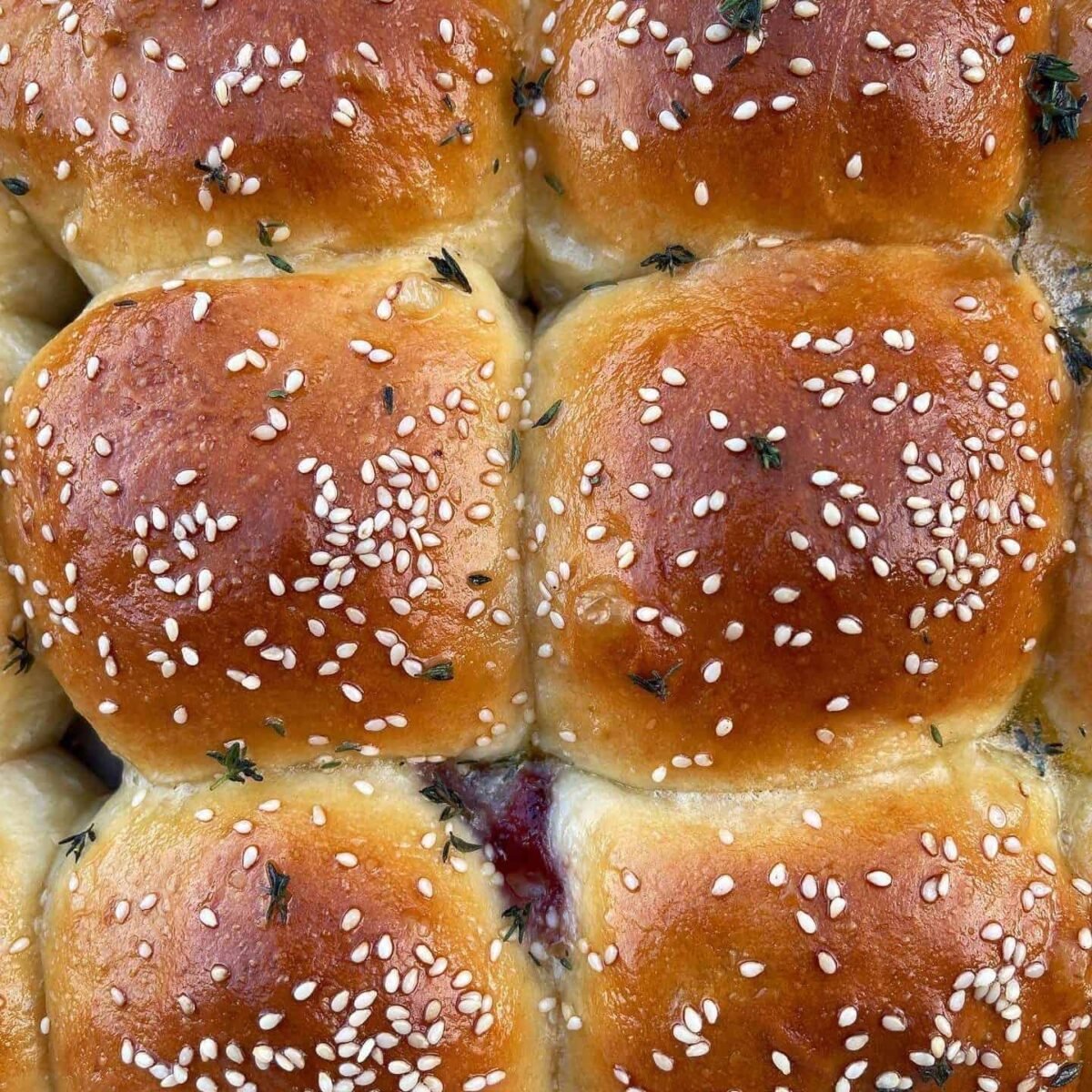 brie & cranberry dough balls