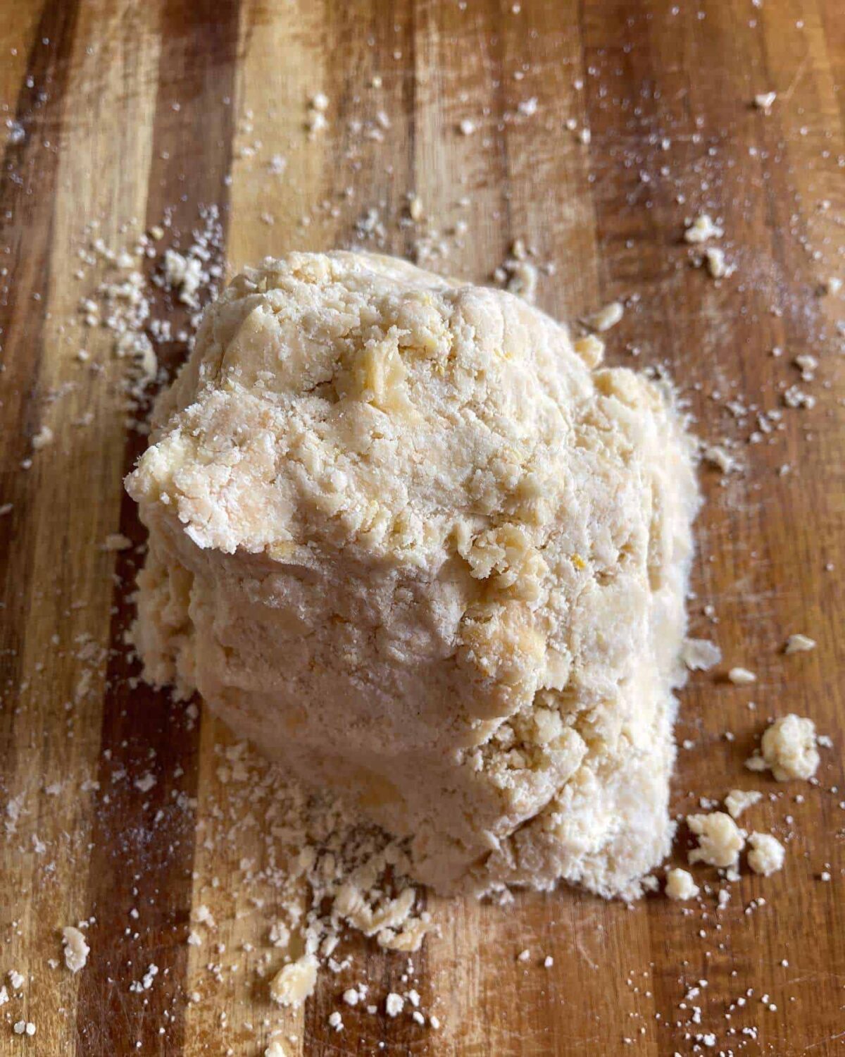 rough sweet pastry dough