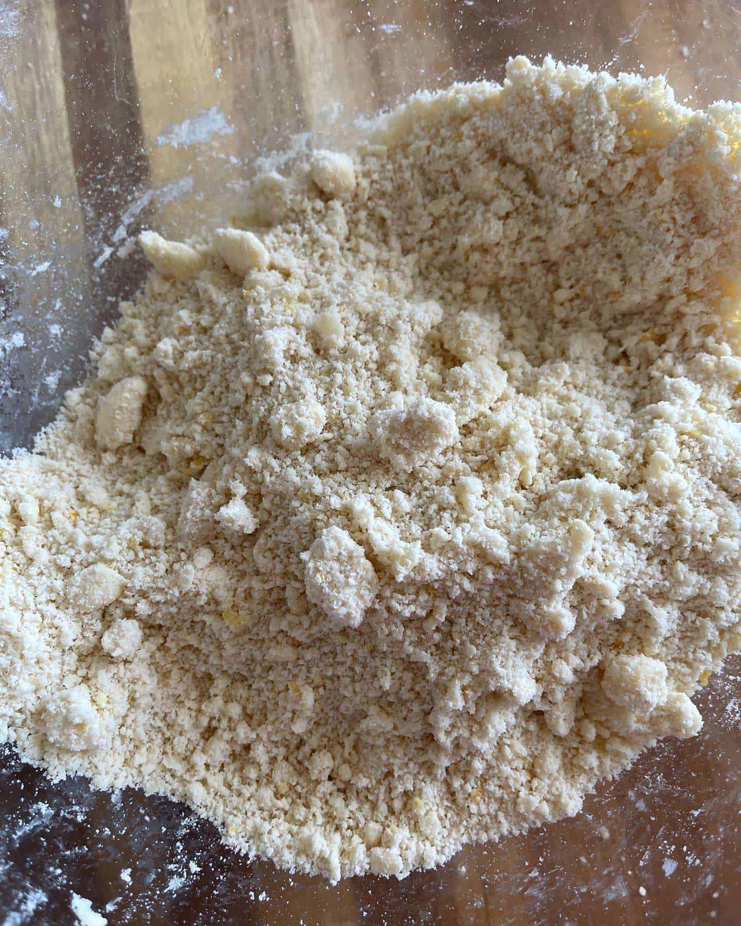rubbed in butter