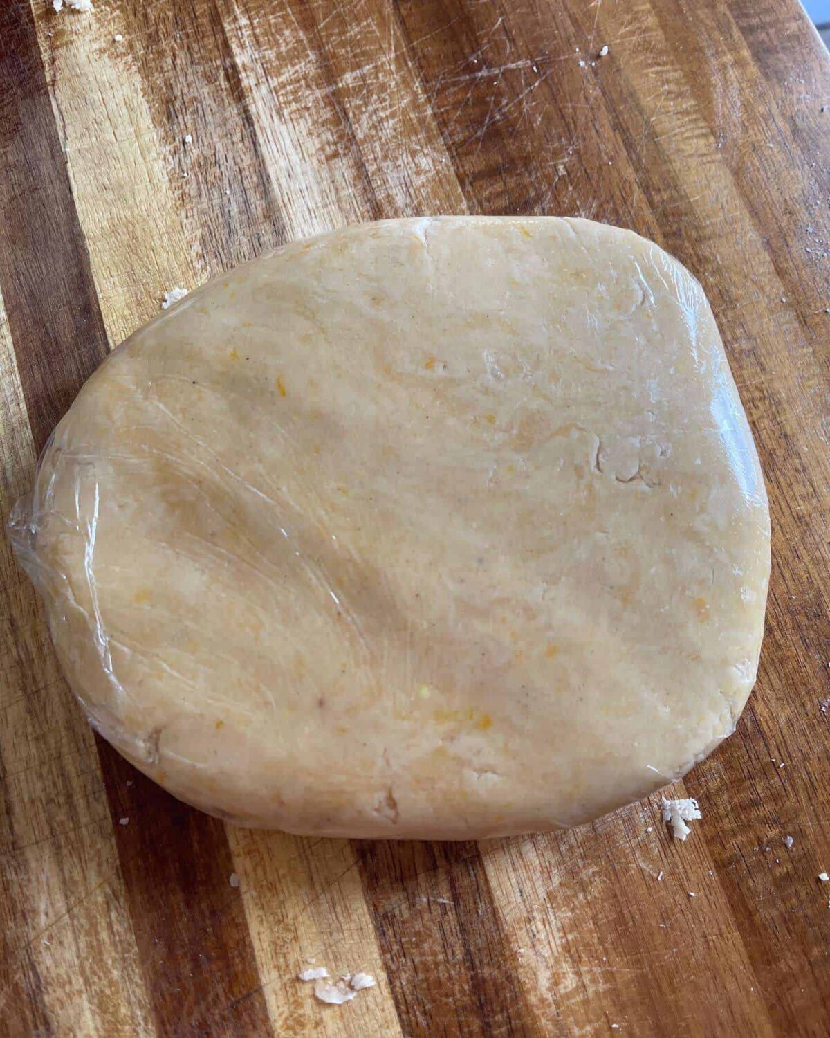 chilled sweet shortcrust pastry