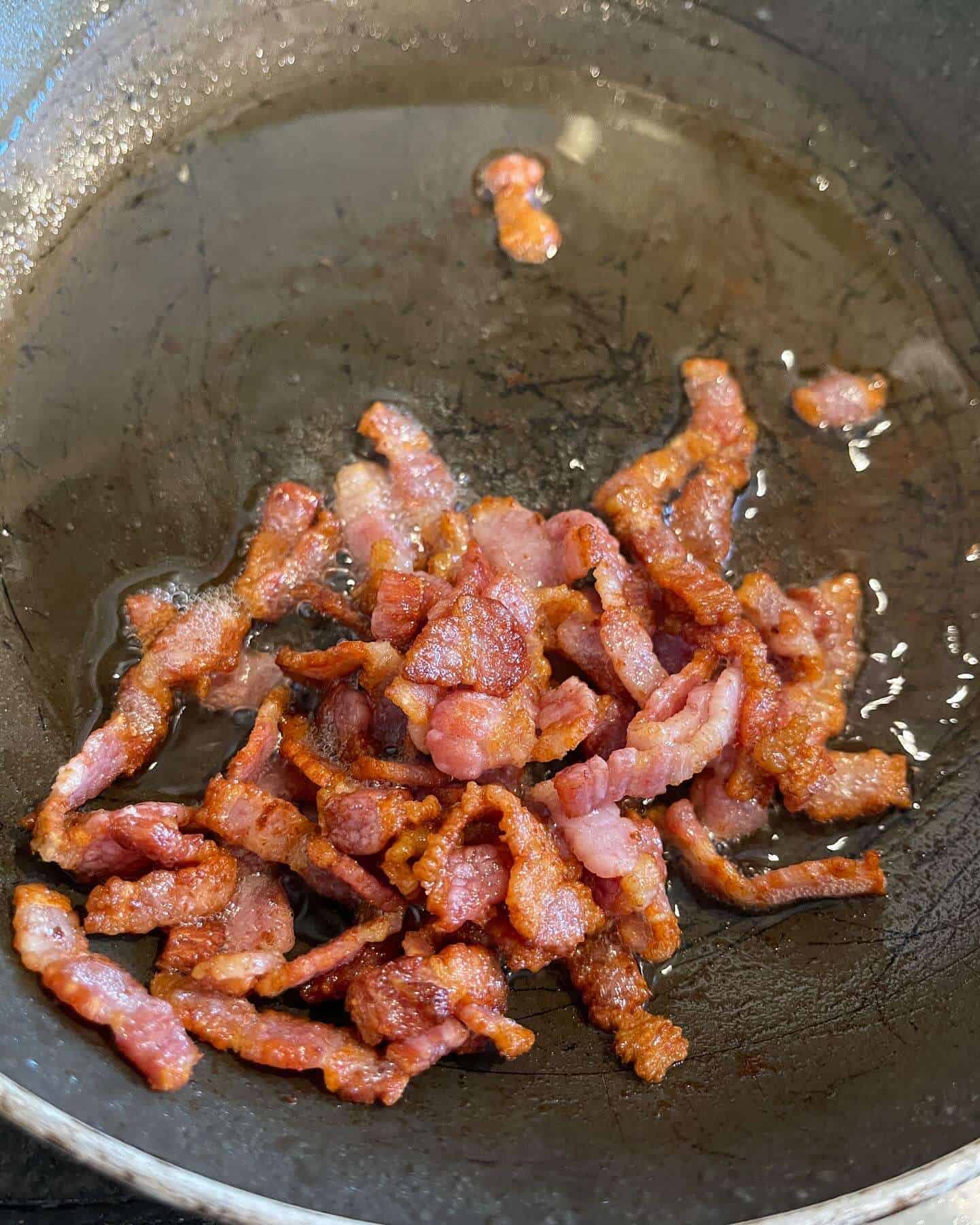 crispy bacon lardons