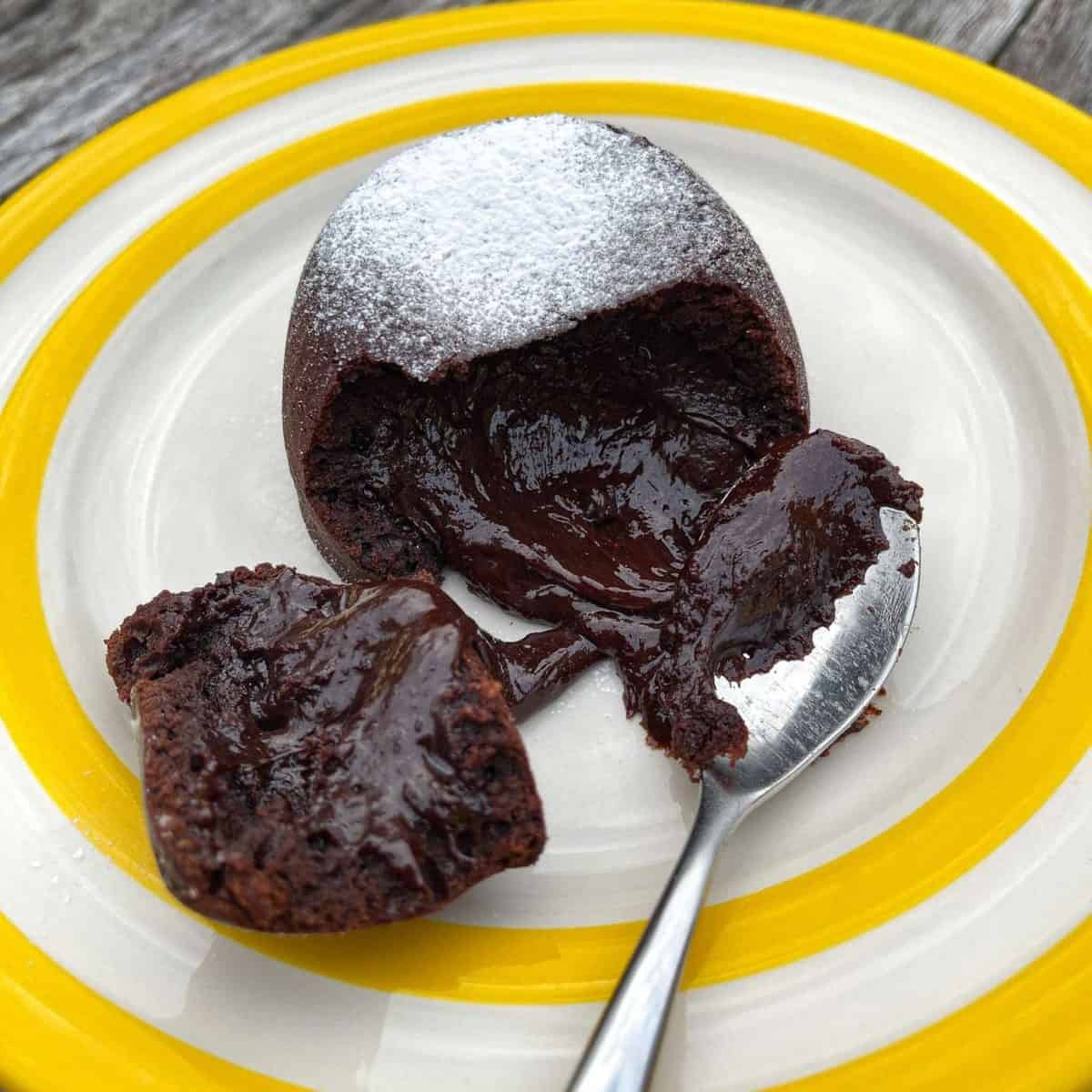 chocolate orange fondant