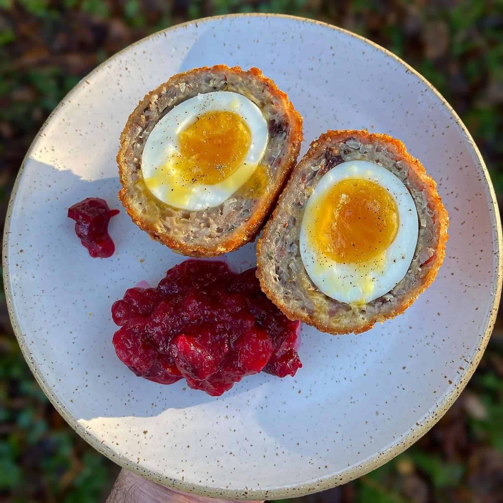 turkey stuffing scotch eggs