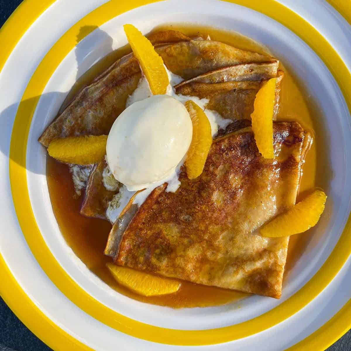 crepes suzette