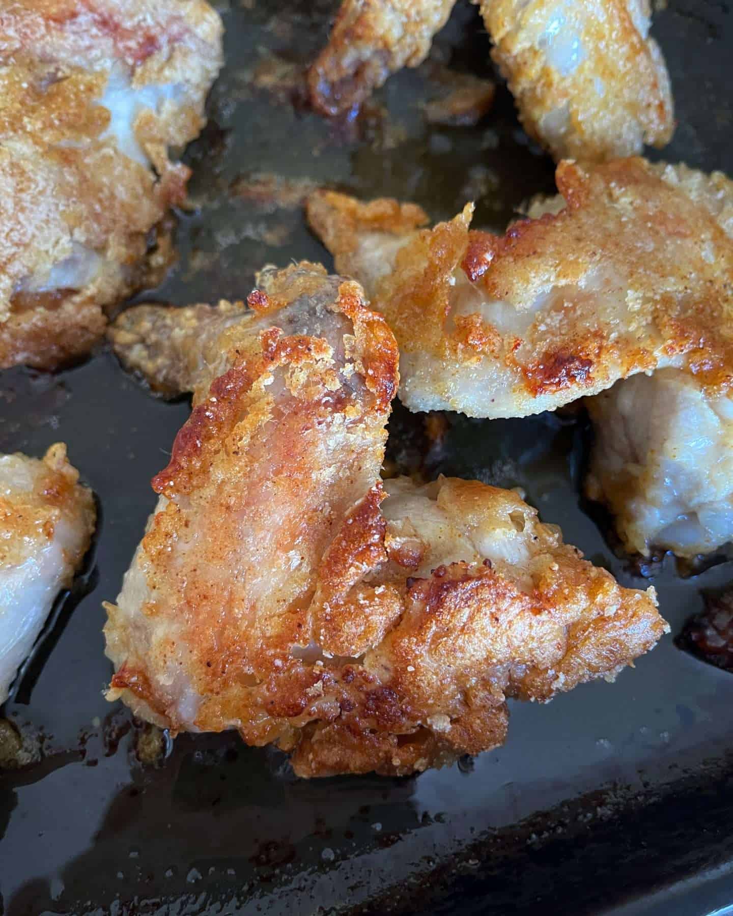 crispy chicken wing