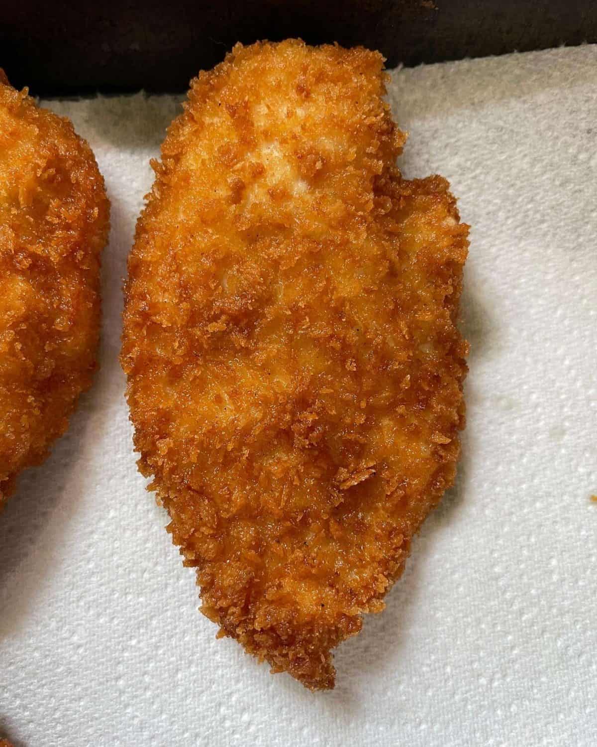 fried panko chicken