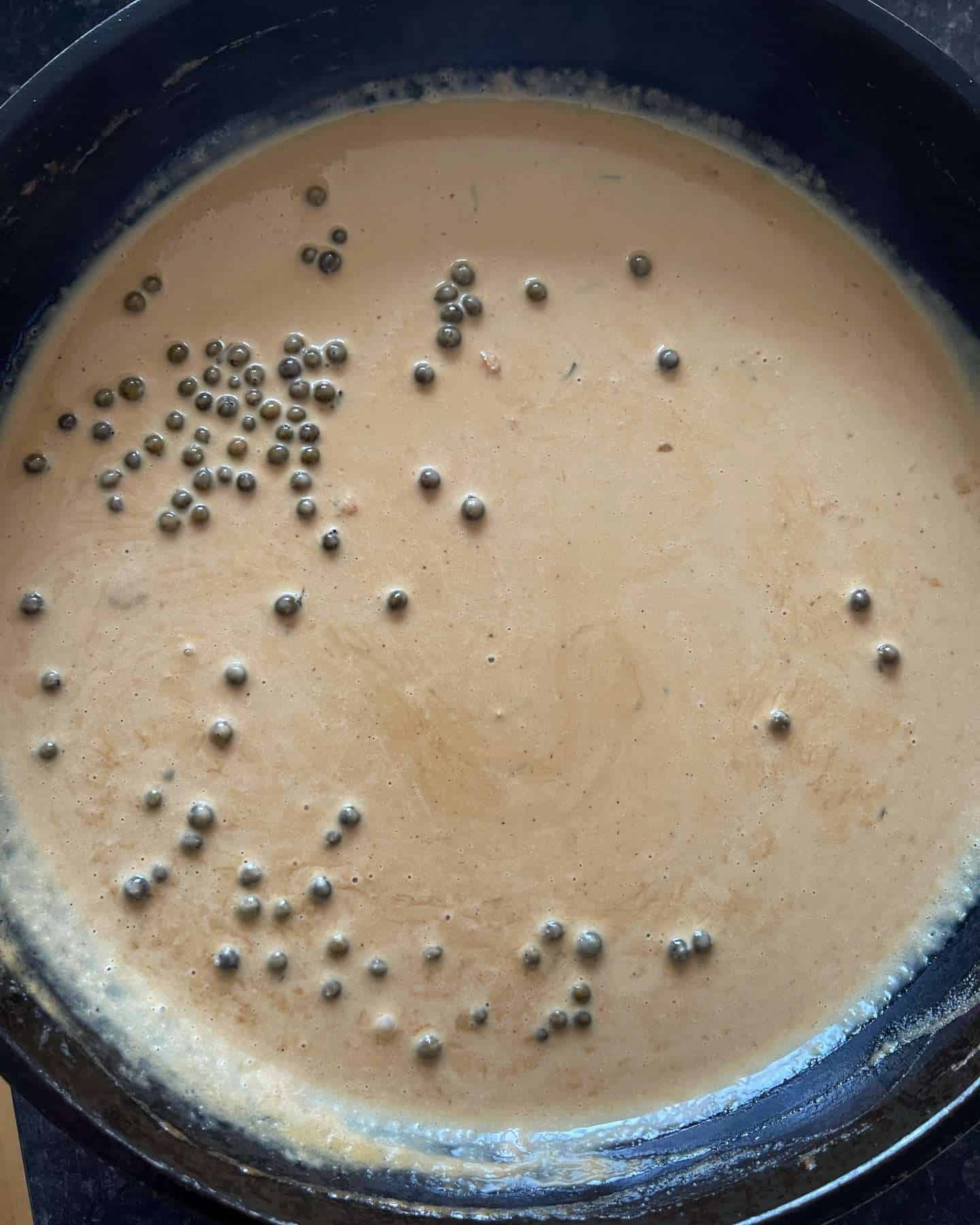 peppercorn sauce
