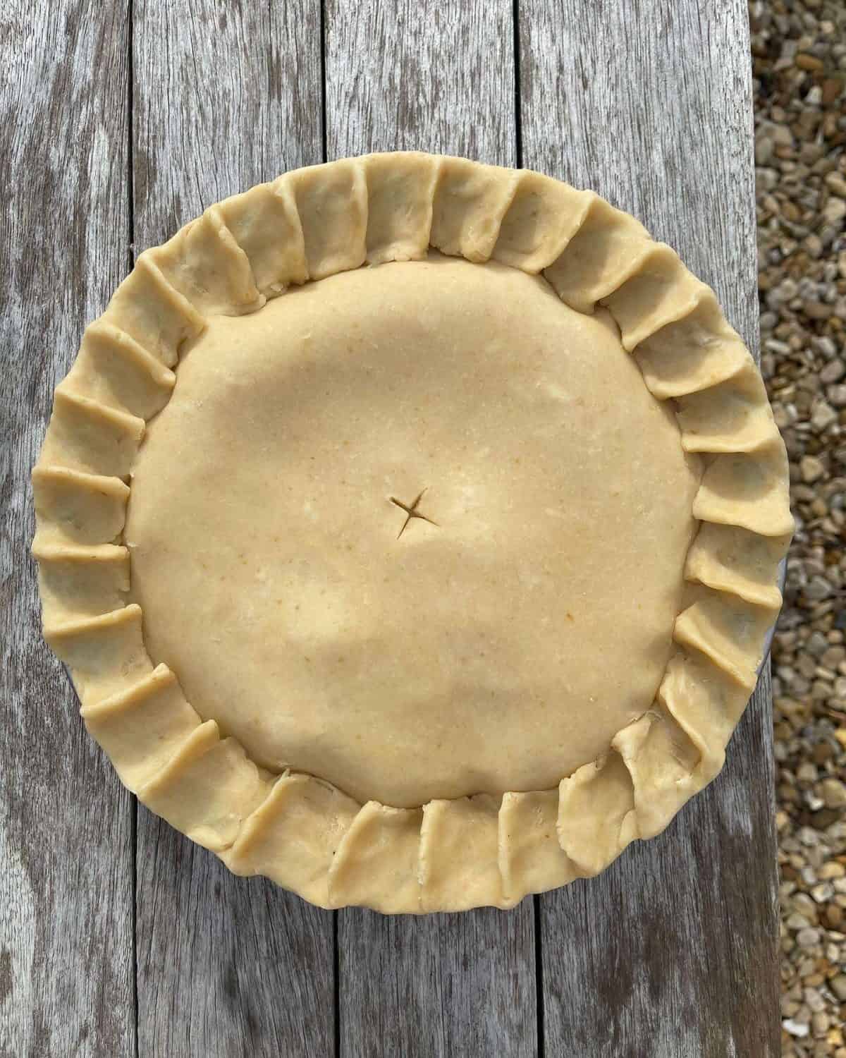 pie crust crimping