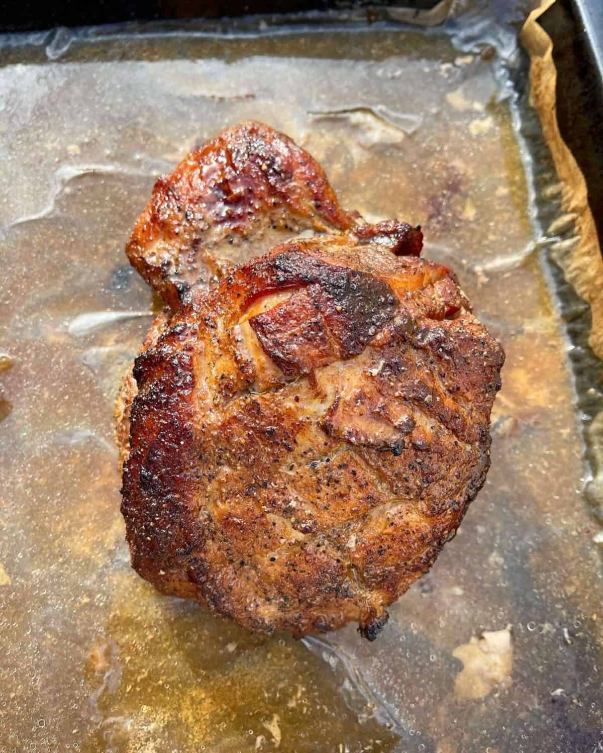 slow cooked pork shoulder