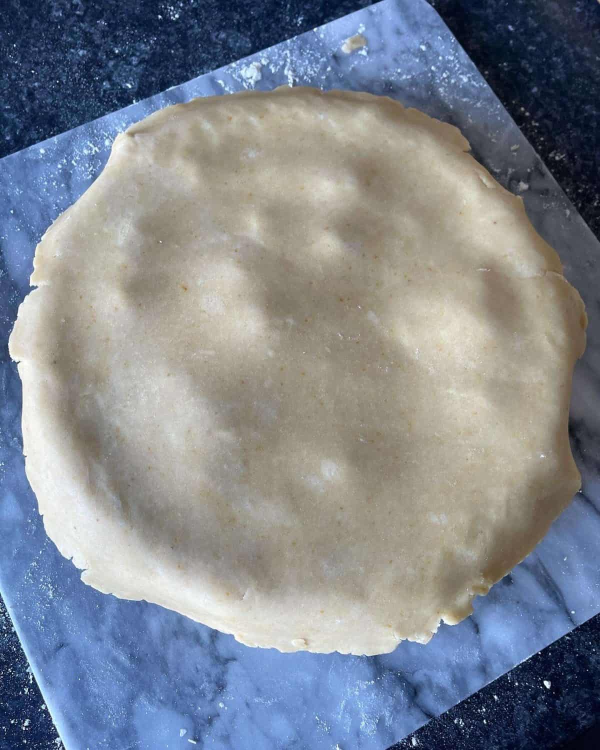 top pie crust