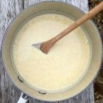 charred vanilla bean custard
