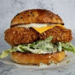 crispy fried cod sandwich