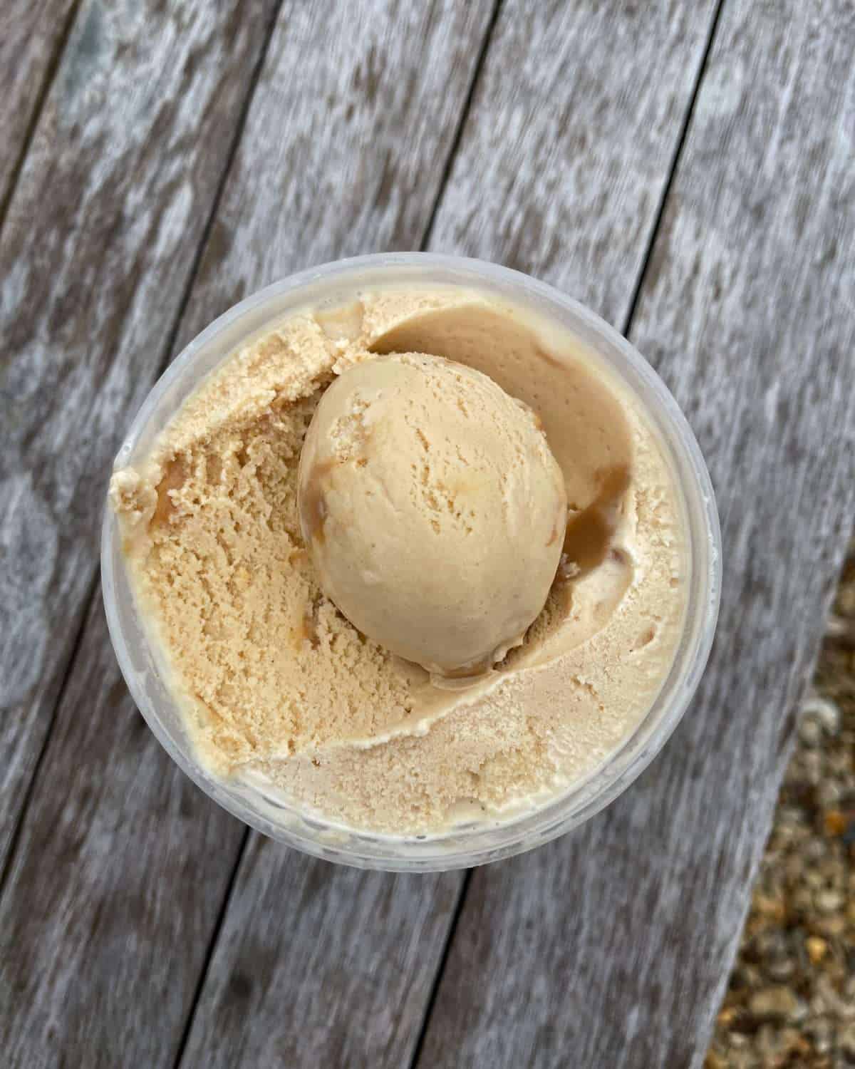 dulce de leche popcorn ice cream