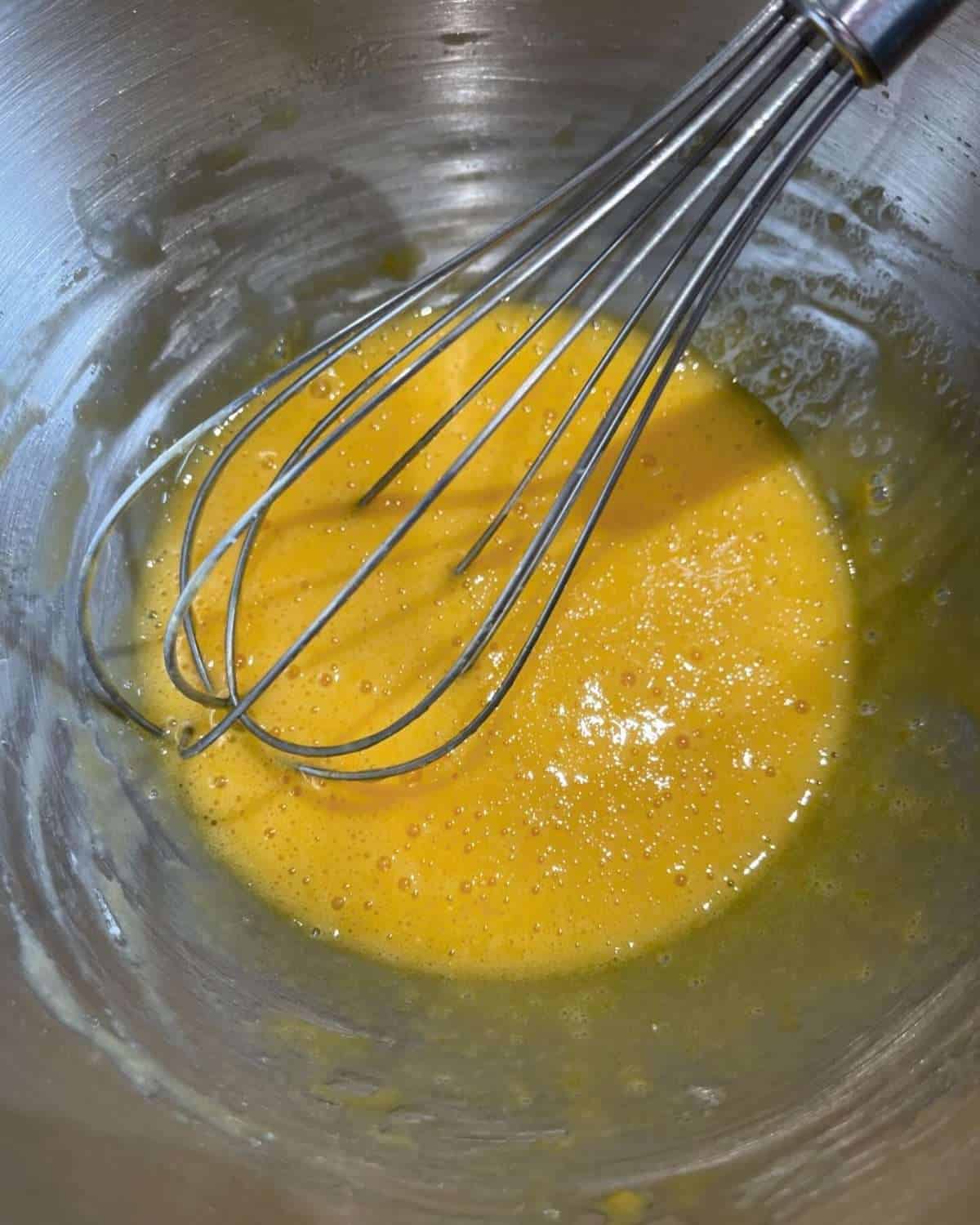 eggs & cornflour for custard