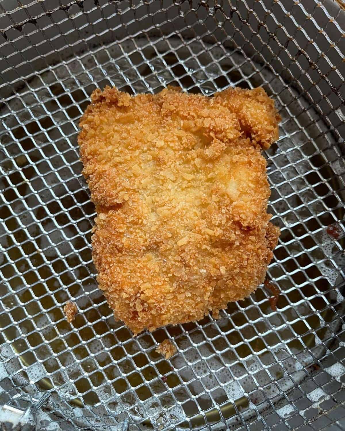 deep fried crispy cod