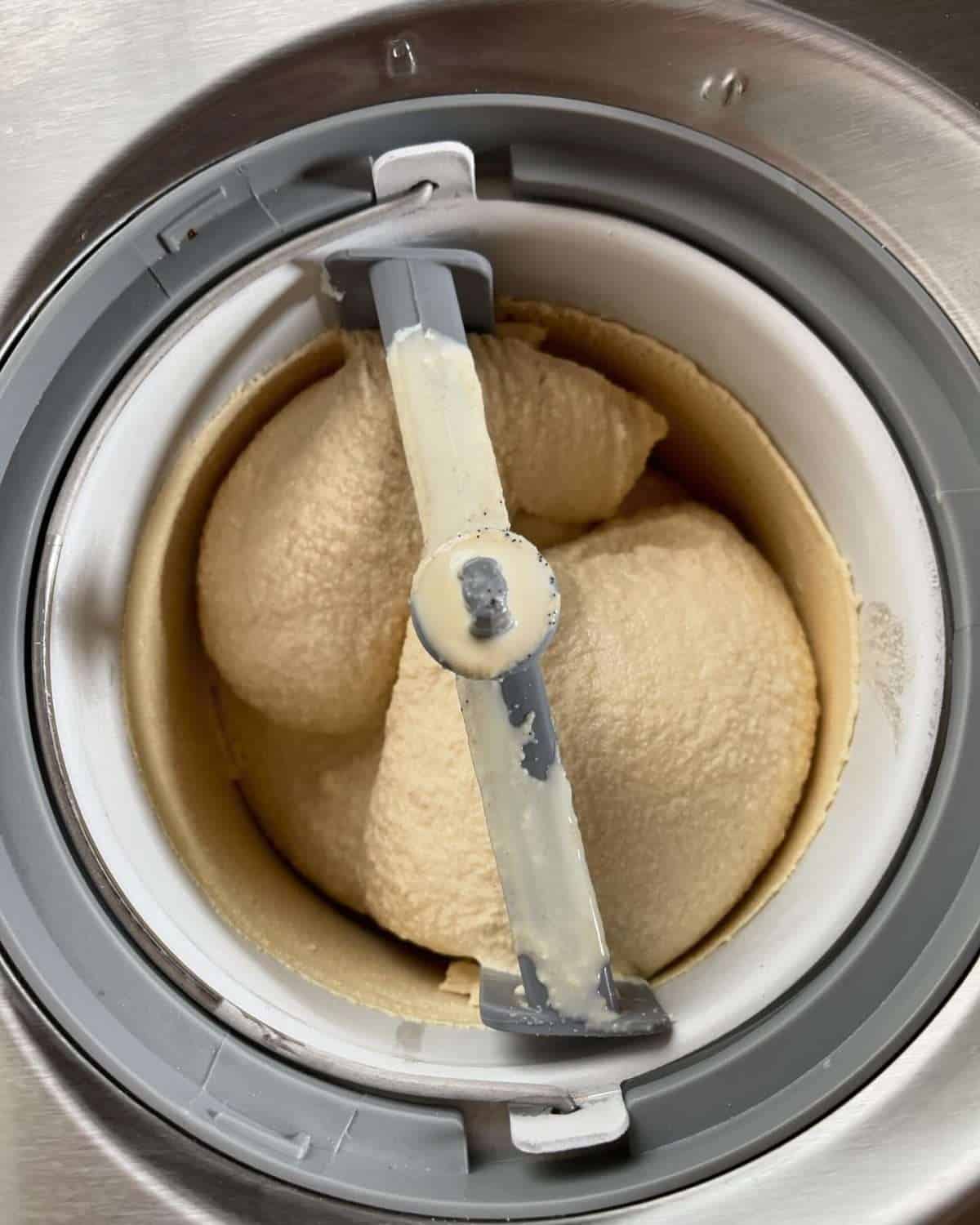 ice cream churning