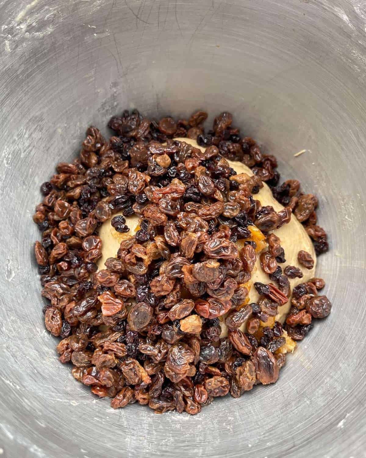 tea soaked fruit