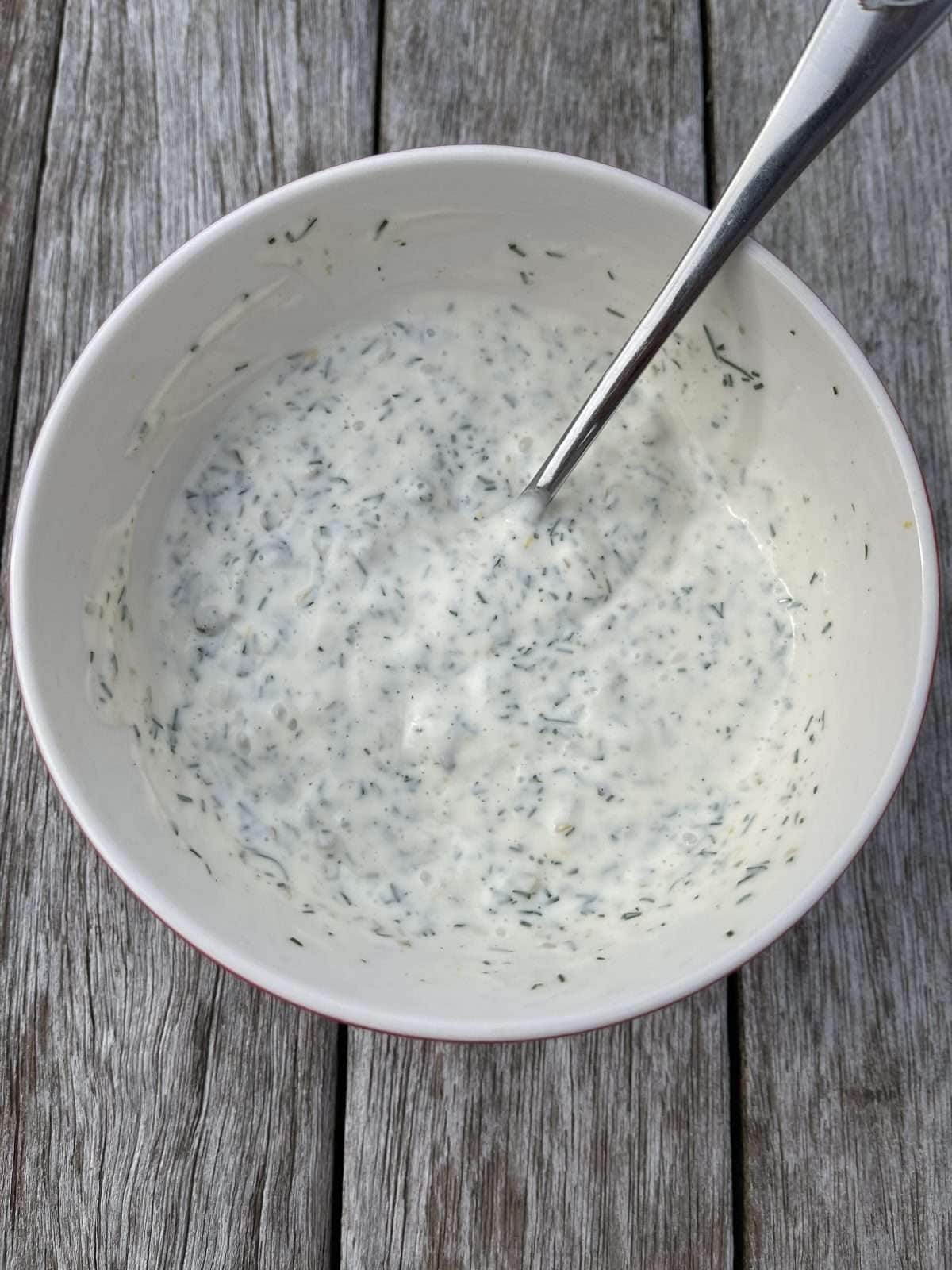 homemade tartar sauce