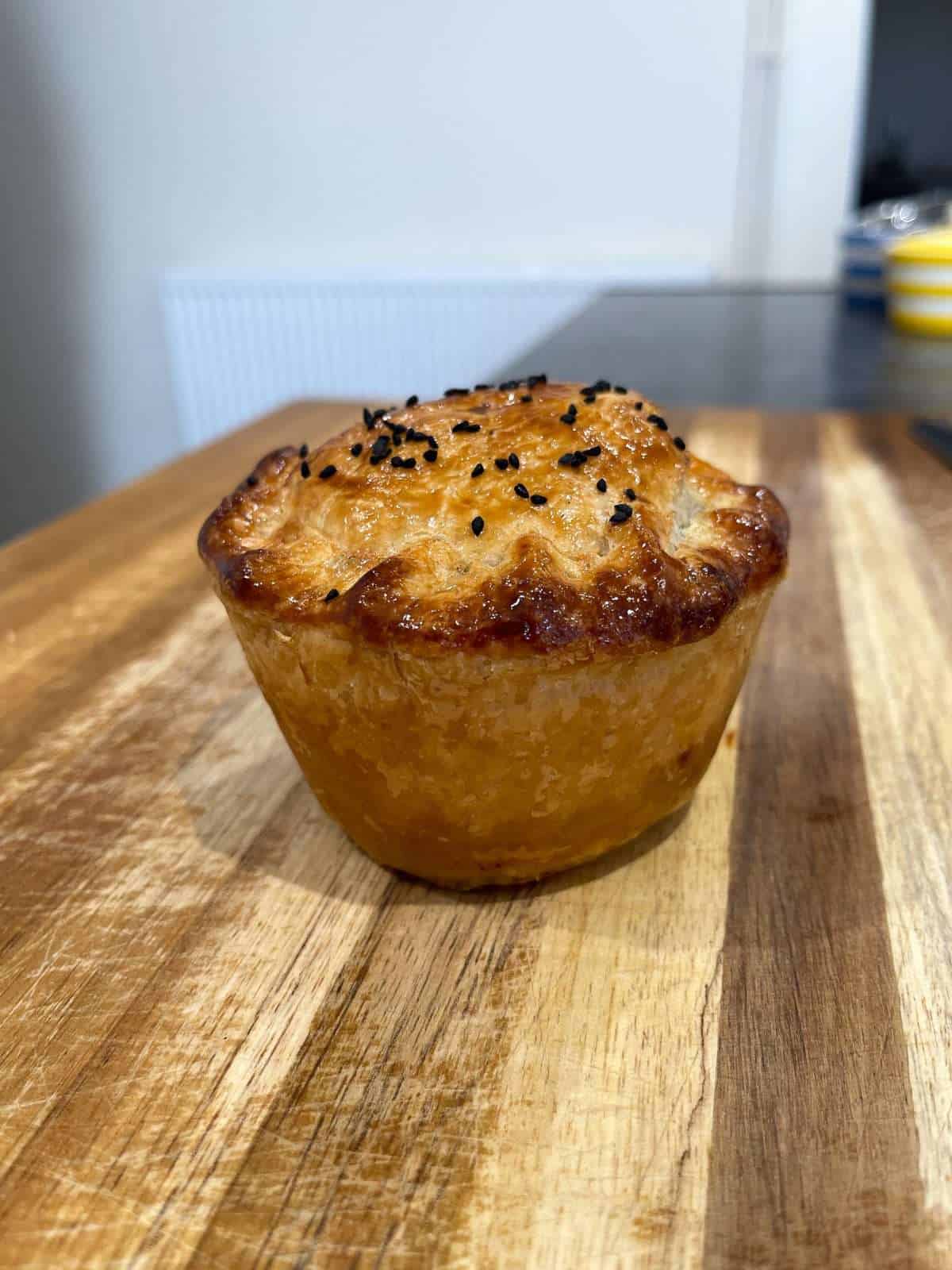 baked chicken tikka pie