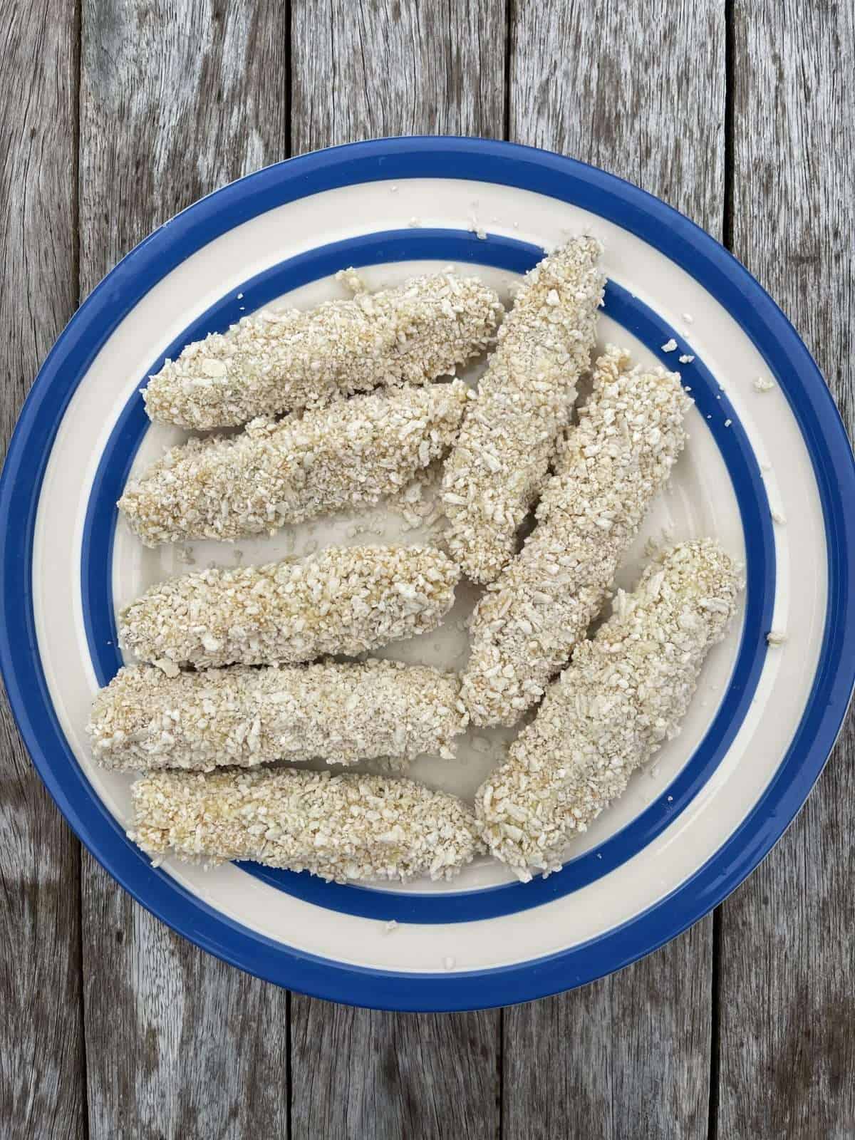 bread crumbed pickles