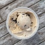 coffee stracciatella ice cream