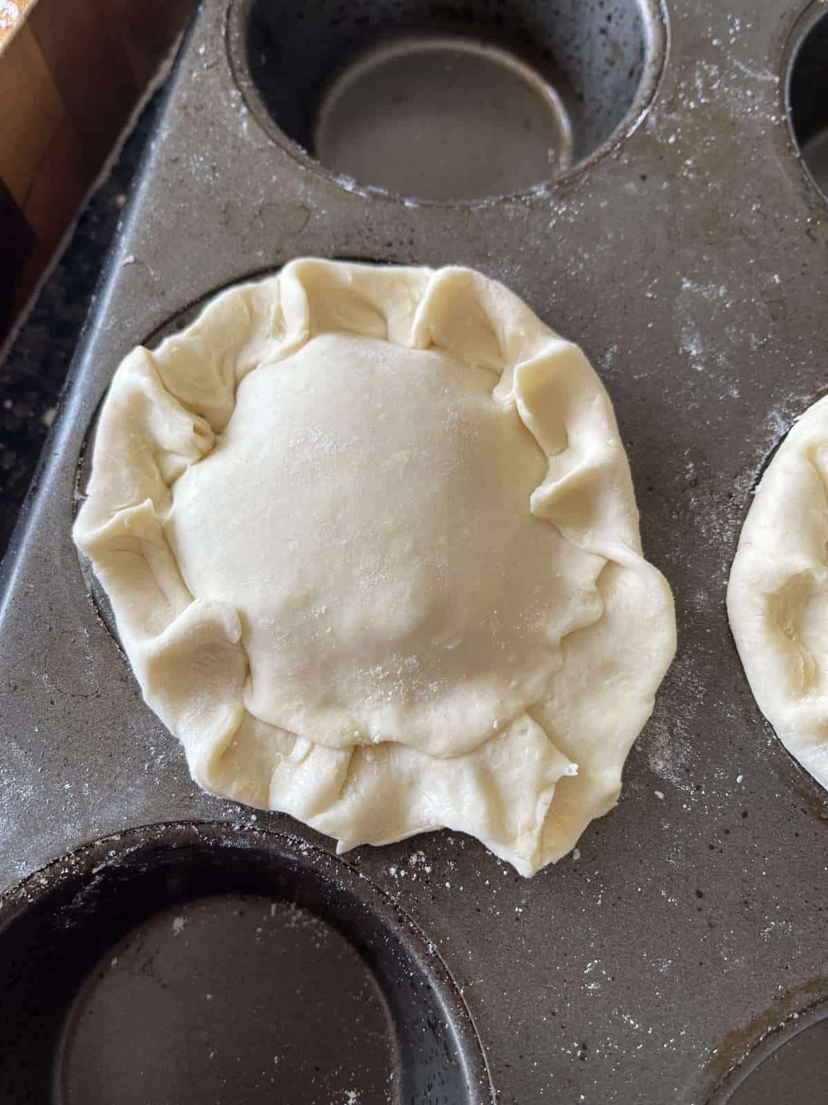 crimped pies