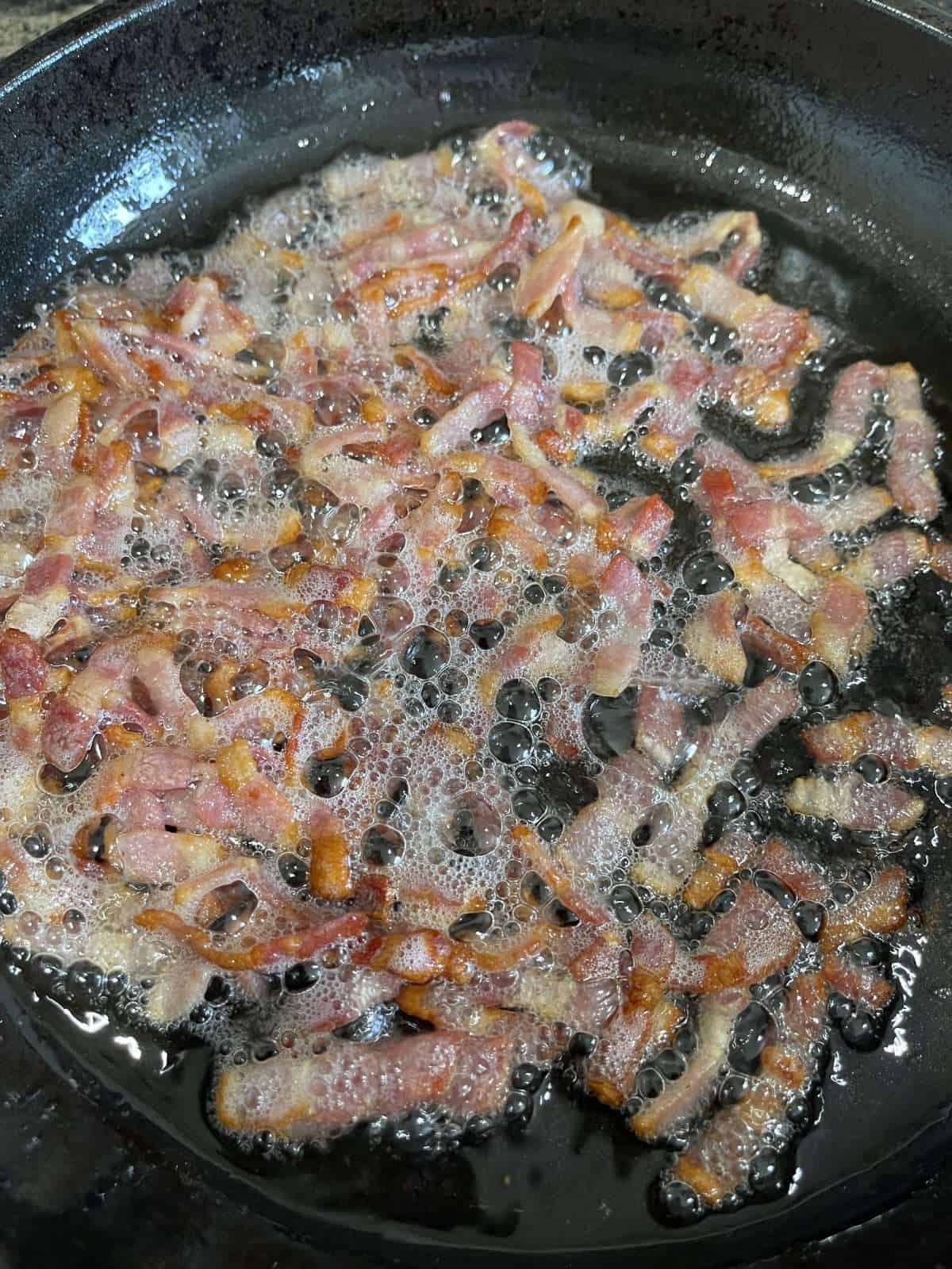 crispy bacon lardons