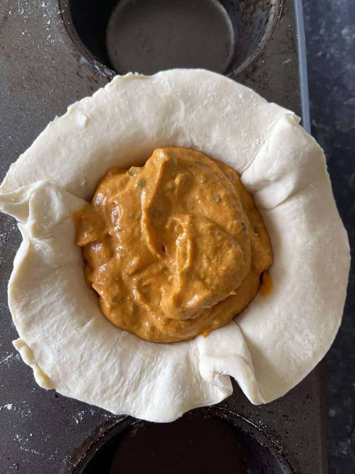 tikka masala pie filling