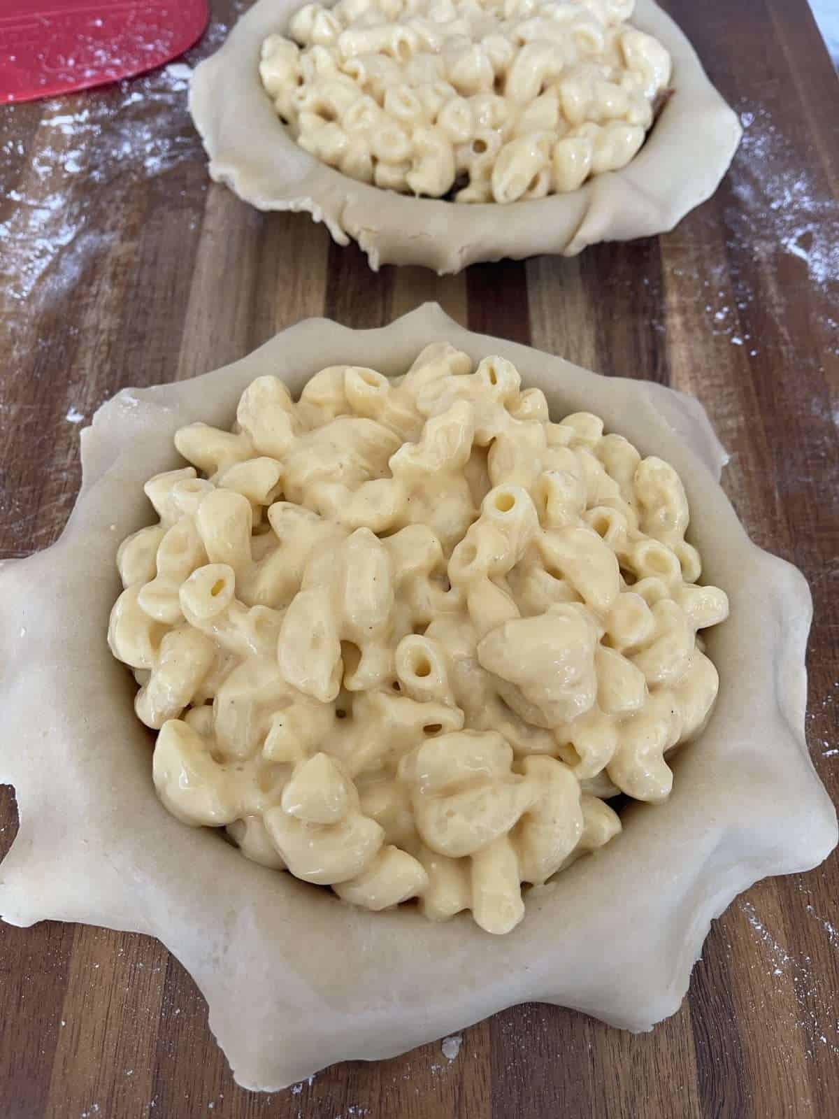 macaroni cheese pie filling