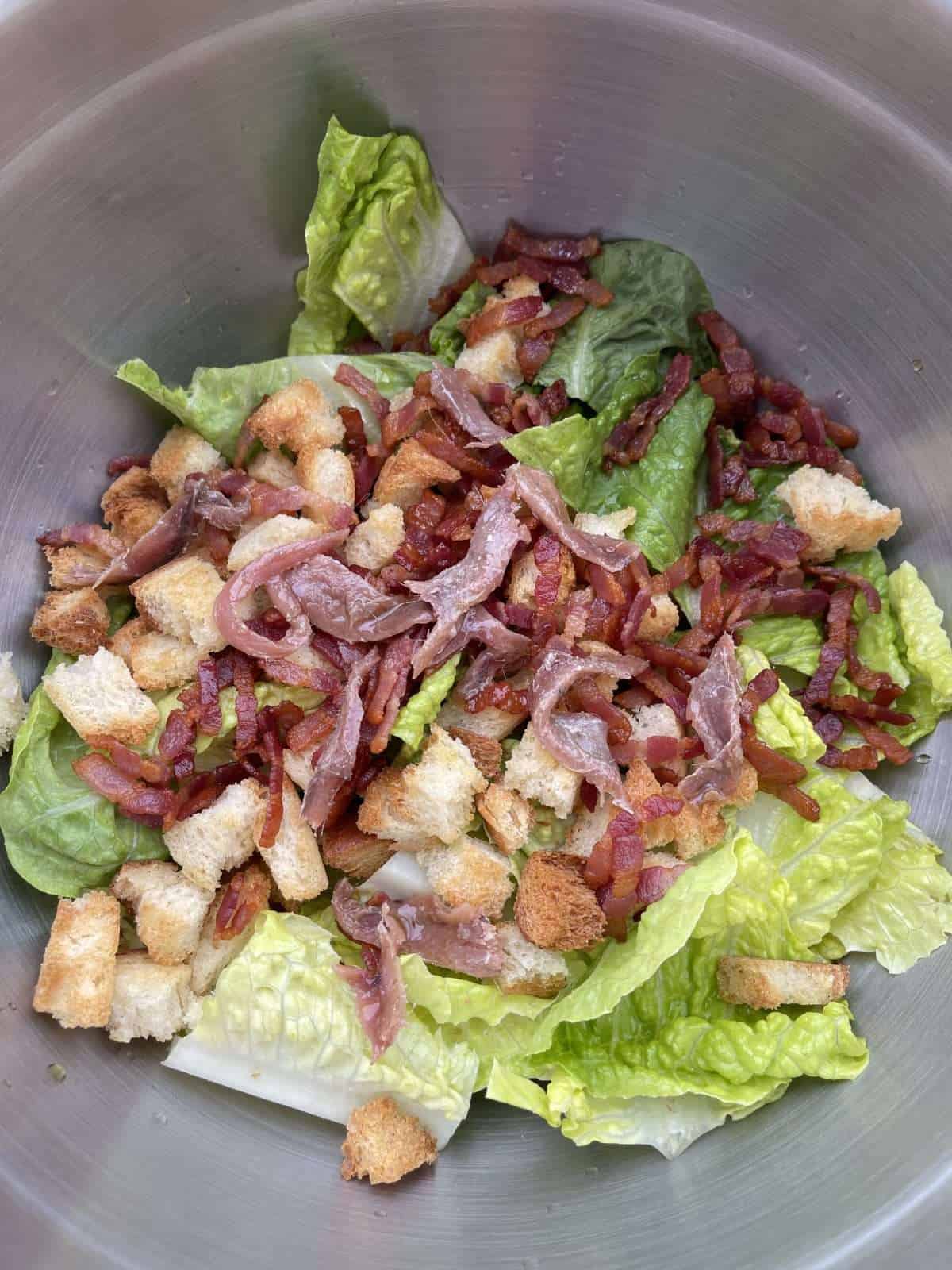 caesar salad components