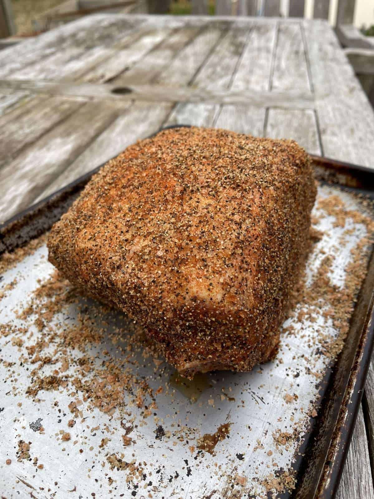 seasoned pork shoulder