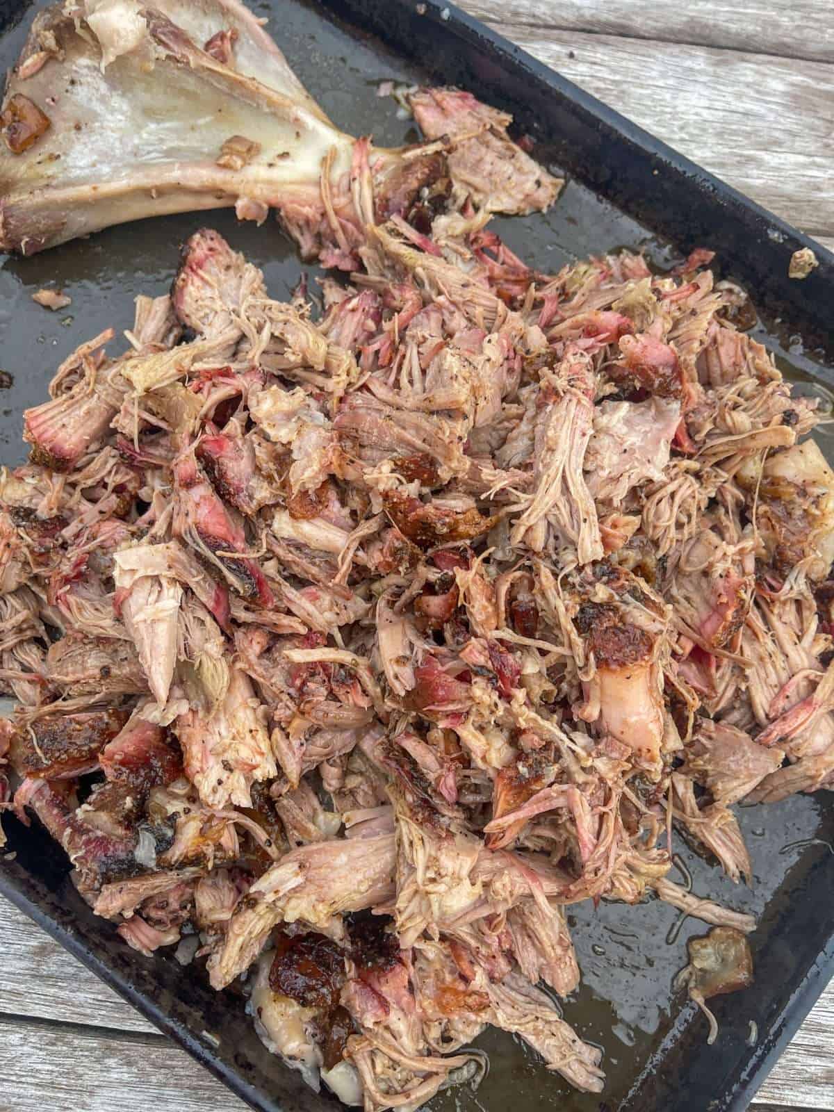 shredded smoked pork