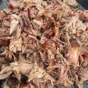 smoked pulled pork