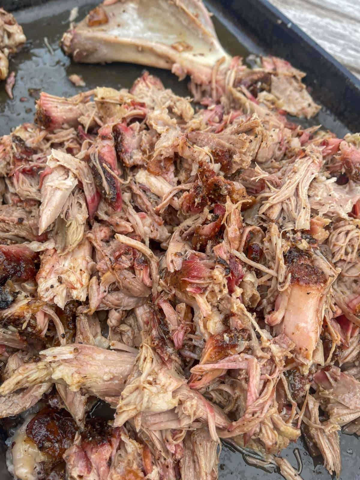 smoked pulled pork