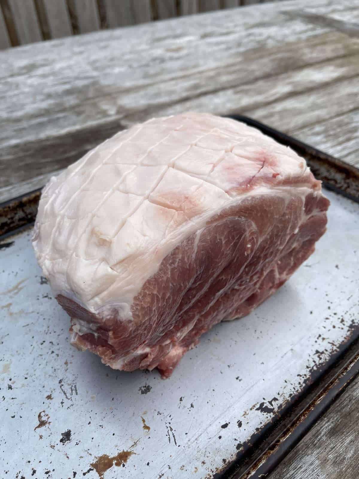 trimmed pork butt