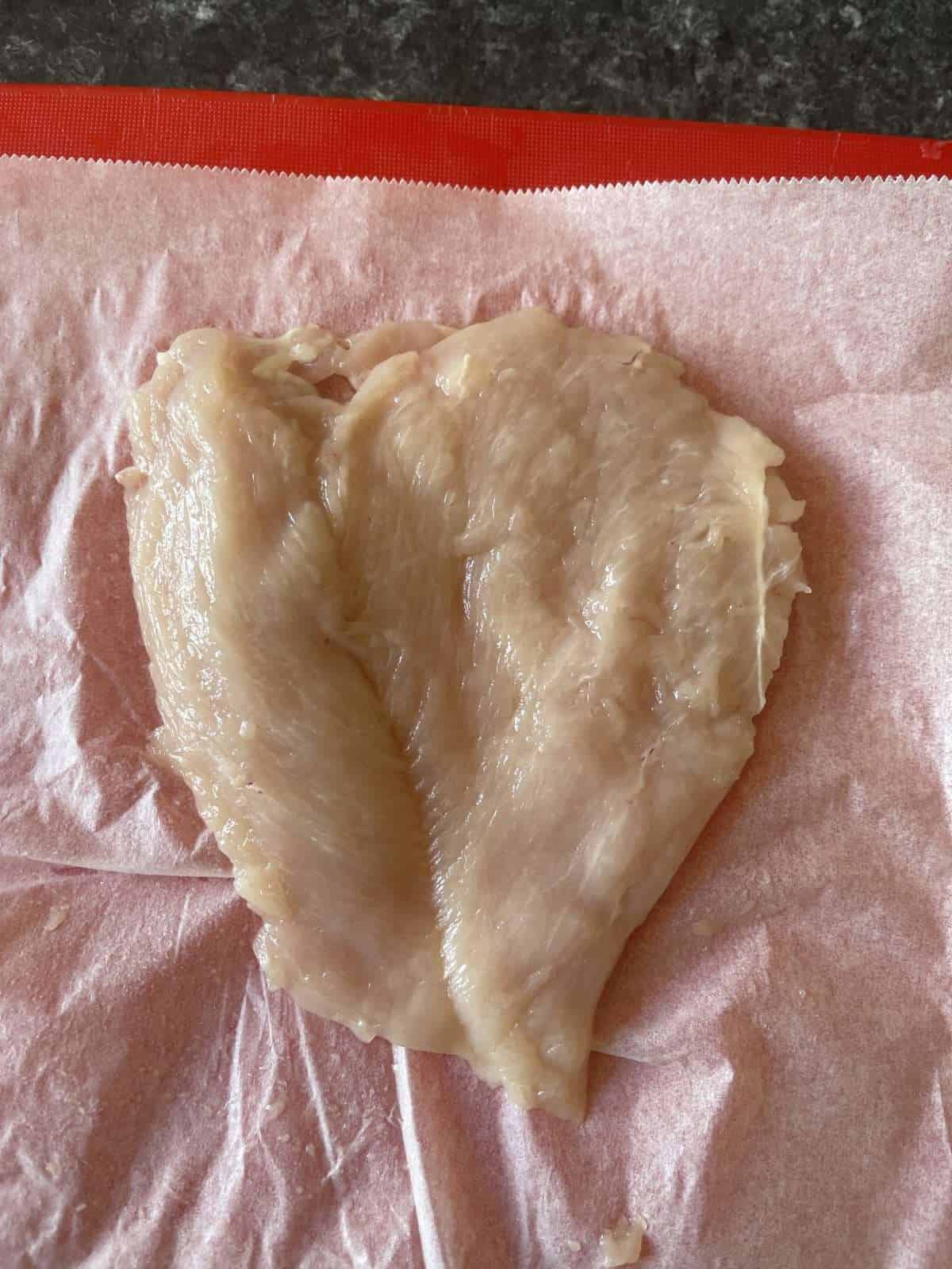 butterflied chicken breast