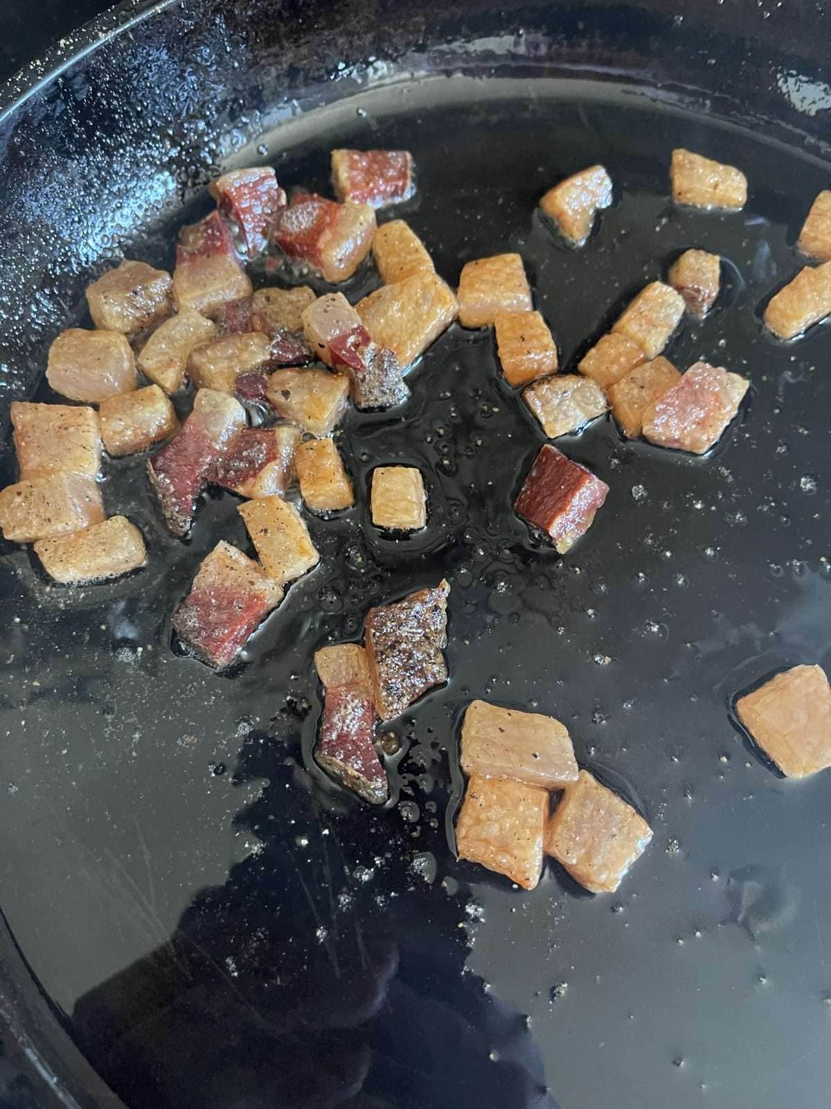 crispy fried guanciale