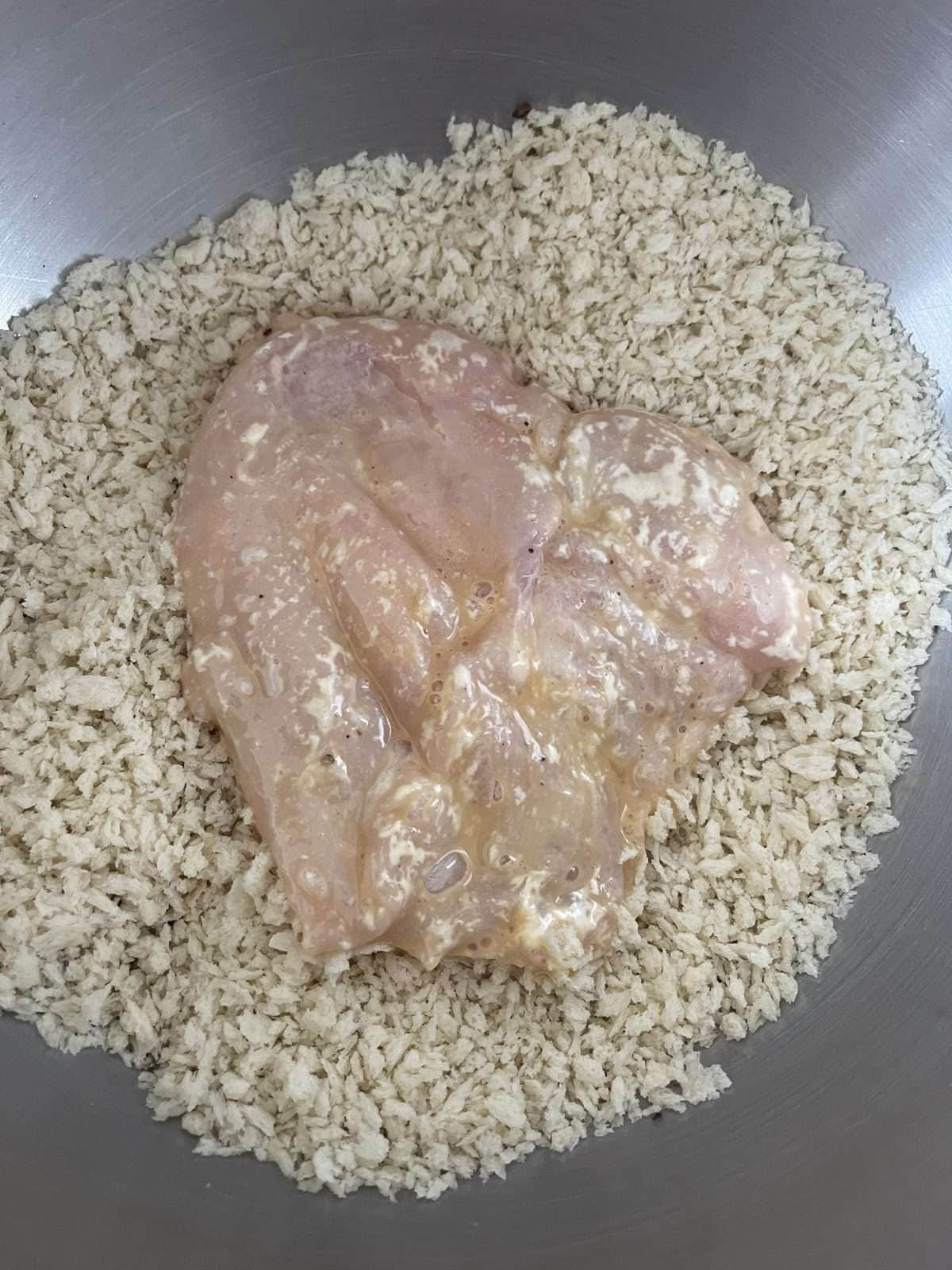 chicken in breadcrumbs