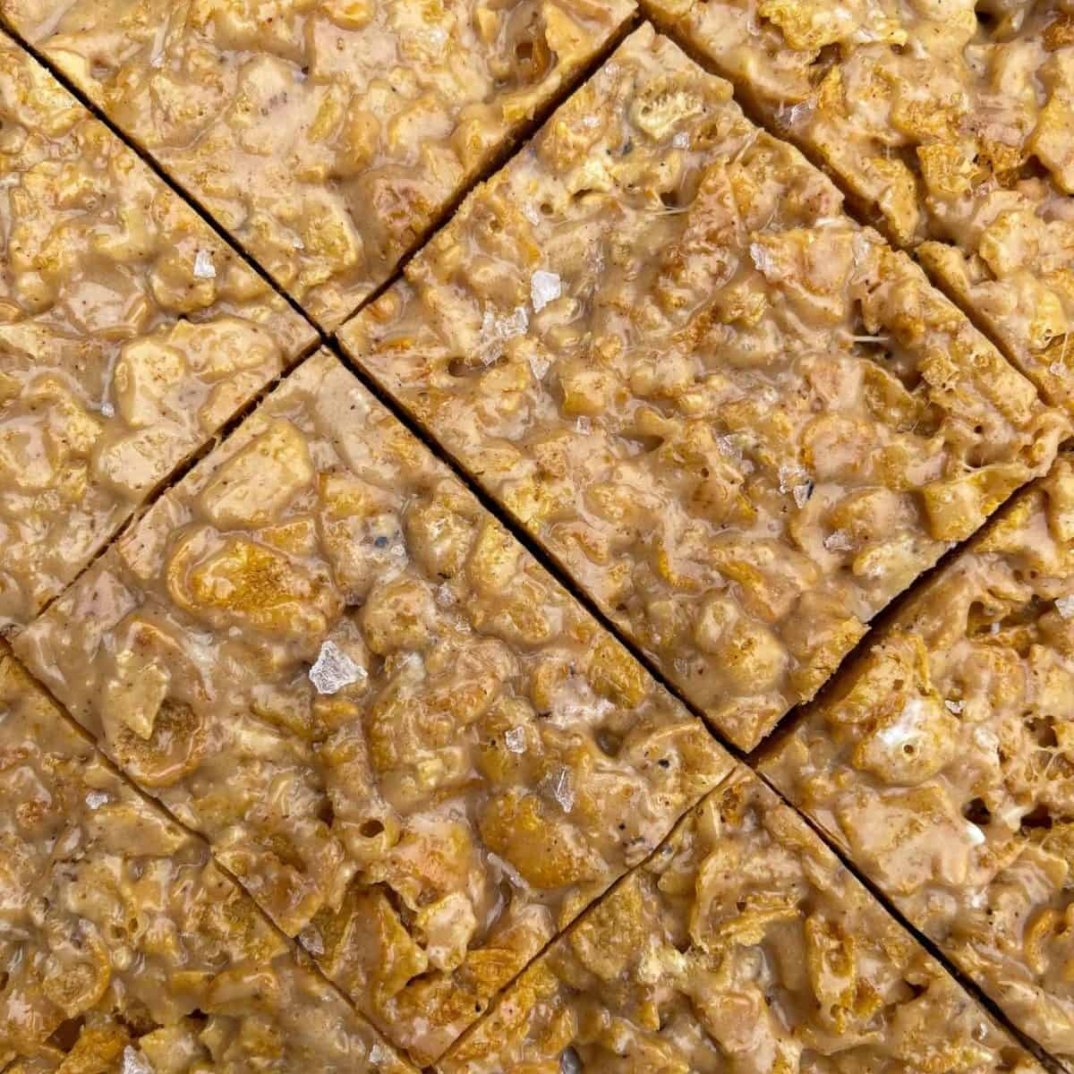 peanut butter cornflake marshmallow treats